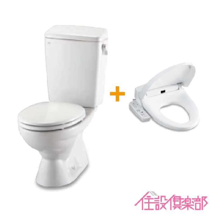 楽天市場】LN便器(ロータンク手洗無) シャワートイレセット C-180S,DT 