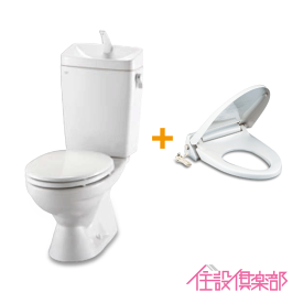 便器 LN便器(手洗付) 暖房便座セット C-180S,DT-4840,CF-18ASJ リクシル イナックス LIXIL INAX