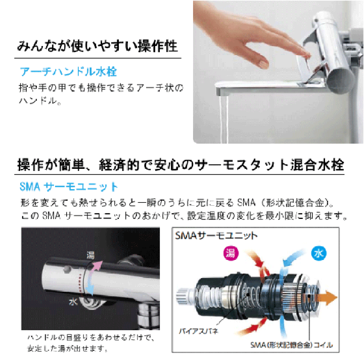 楽天市場】壁付サーモスタット混合栓 サーモシャワー アーチ 楽天市場】壁付サーモスタット混合栓 サーモシャワー アーチ