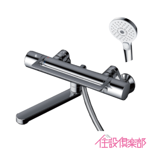 TOTO 壁付サーモスタット混合水栓(寒冷地用) TBV03421Z (水栓