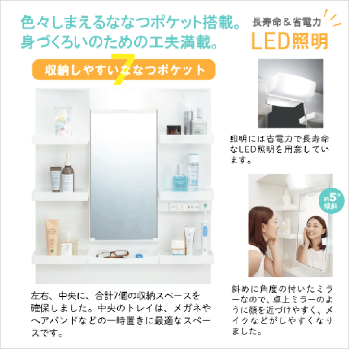 楽天市場】洗面化粧台 PV ミラーキャビネットセット 幅:60cm 高 楽天市場】洗面化粧台 PV ミラーキャビネットセット 幅:60cm 高