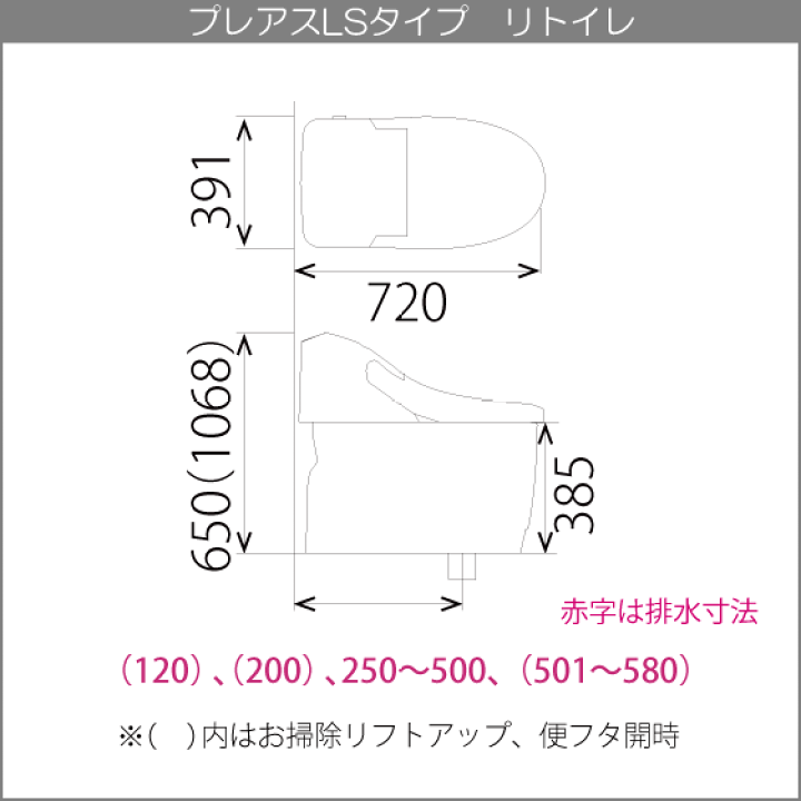 楽天市場】一体型便器 プレアスLSタイプリトイレ ECO5 CLR6A 楽天市場】一体型便器 プレアスLSタイプリトイレ ECO5 CLR6A