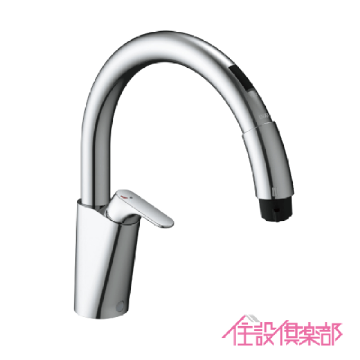 楽天市場】キッチン用タッチレス水栓 ナビッシュ(乾電池式・浄水機能