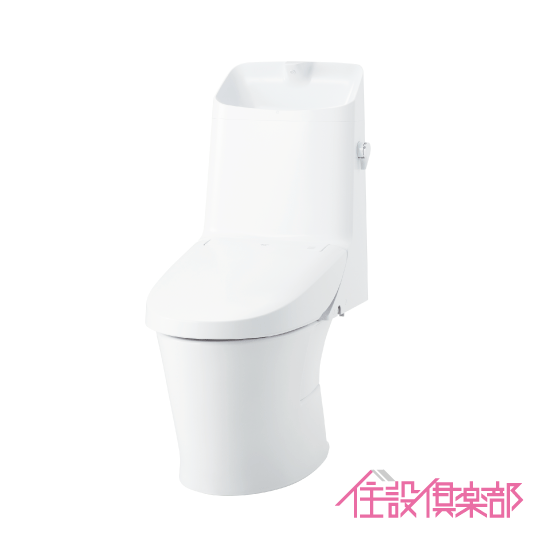 本物品質 一体型便器 アメージュシャワートイレ(手洗付) 床上排水(壁