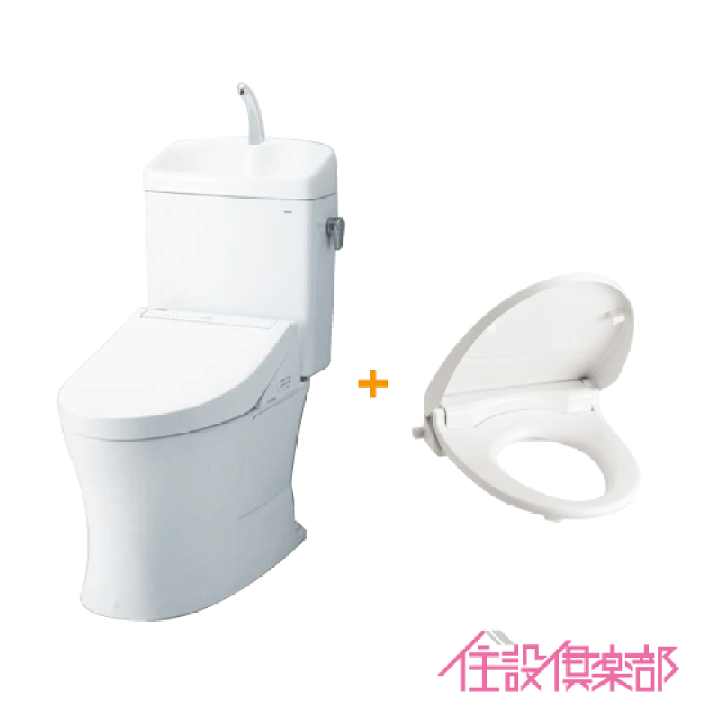楽天市場】便器 ピュアレストQR リモデルタイプ(手洗付) 暖房便座