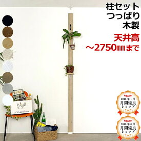 ラブリコ つっぱり棒 木製 柱 DIY ノーマル 突っ張り棒 新生活 壁面収納 賃貸住宅 壁 棚 突っ張り つっぱり 突っ張り壁面収納 ツーバイフォー 平安伸銅工業 2×4 アジャスター じゅうたす 住＋（LABRICO 柱セット）★大型便★-SS