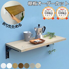 ウォールシェルフ DIY 壁付け 折りたたみ カウンター 幅オーダー TANNER ワンタッチ 棚板 金具 セット 棚受け タッチポン 200 奥行250 飾り棚 スリム 壁面収納 アイアン 棚 タンナー じゅうたす 住＋ (タッチポン200 棚板セット）-SS