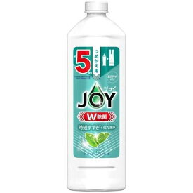 ジョイ W除菌 食器用洗剤 ミント つめかえ用　670ml【食器洗剤】【JOY】【ジョイ】【P&G】