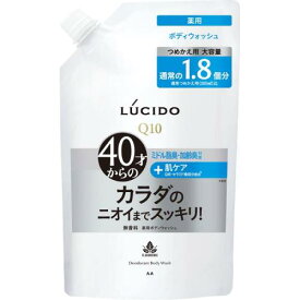 ルシード 薬用デオドラントボディウォッシュ つめかえ用　大容量 684ml【ボディソープ】【ルシード】【LUCIDO】【医薬部外品】【マンダム】