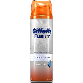 【P&G】【Gillette】ジレット フュージョン シェービングジェル ピュア＆センシティブ 195g【シェービングジェル】