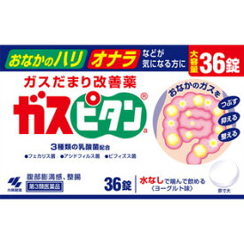 【第3類医薬品】【小林製薬】ガスピタンa　36錠【おなかのハリ】【オナラ】