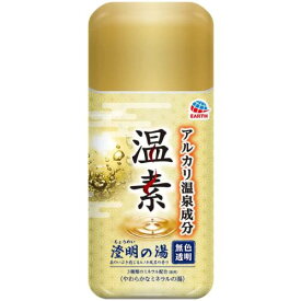 【アース製薬】 温素 澄明の湯　600g【入浴剤】【温素】【医薬部外品】