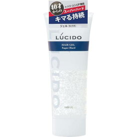 【マンダム】ルシード ヘアジェル スーパーハード　160g【スタイリング剤】【男性用化粧品】【LUCIDO】