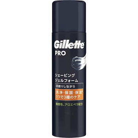 Gillette PRO シェービングジェルフォーム　195g【ジレット】【ジレットプロ】【髭剃り】【シェービング】【Gillette】