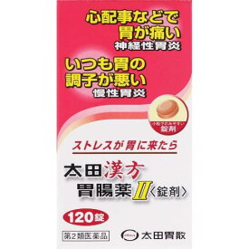 【第2類医薬品】太田漢方胃腸薬II　120錠【胃腸薬】【太田胃散】【漢方】