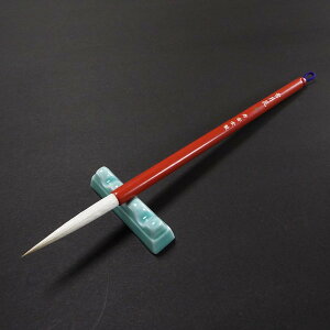 寿香堂 仮名条幅用 兼毫筆『雪月花(大)』|書道 書道筆 かな用筆 羊毛 黒馬尾