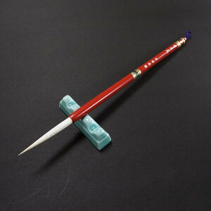 寿香堂 仮名条幅用 兼毫筆『雪月花(小)』|書道 書道筆 かな用筆 羊毛 黒馬尾