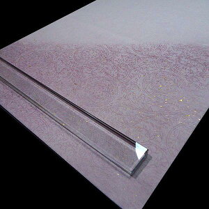 仮名用 加工紙『本楮』全体ぼかし 同色型打 砂子振り 半切判(35×136cm)10枚入り|書道 書道用紙 仮名条幅 仮名料紙 手漉き画仙紙 308GBE