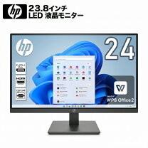 楽天市場】23.8型 ipsパネル フルhd 非光沢 液晶モニター hpの通販