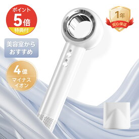 【新年初売り】【ポイント5倍】ドライヤー 大風量 ヘアドライヤー【4億マイナスイオン新機種】中空デザイン ドライヤー ヘアドライヤー 315g超軽量 乾燥時間短縮 静電気抑制 NTC過熱保護 5段階温度調整 コンパクト 家庭用