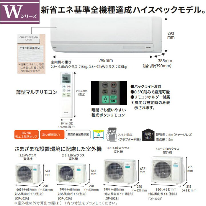 ⑤人感センサー付❣️FUJITSUルームエアコン