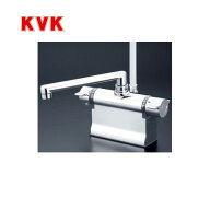 [KF3011T]KVK 浴室水栓 シャワー水栓 サーモスタットシャワー金具 デッキ形（台付き） 190mmパイプ仕様 …