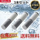 【正規品・在庫あり・送料無料】[ZSRJT002R12BC] クリナップ カートリッジ スパウトインタイプ 浄水カートリッジ 3本…