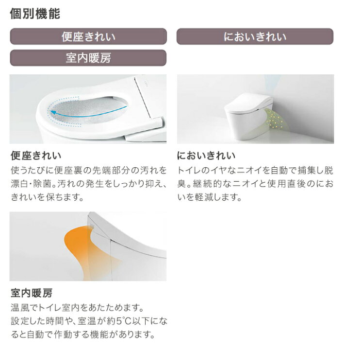 楽天市場】TOTO ネオレスト AS2 床排水 リモデル対応 120/200mm 