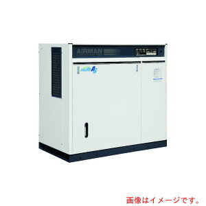 【別途送料あり】AIRMAN スクリューコンプレッサ ドライヤ無 37KW 60Hz 【品番:SAS37S-6E】
