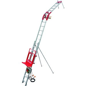 【別途送料あり】アルインコ 太陽光パネル用荷揚げ機 ソーラーリフトBセット 速度調整機能なし 2階用 【品番:UP100S-BS-2F】