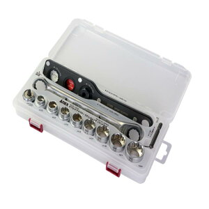 アネックスツール オフセットアダプターラチェットレンチソケットセット 【品番:AOA-19S3】【JAN:4962485278700】