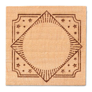 アーテック ArTeC 木柄スタンプ30 魔法少女 魔法陣フレーム 【品番:74773】