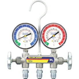 アサダ　Asada　アンモニア用3／8　マニホールド　本体のみ　【品番：Y401923】