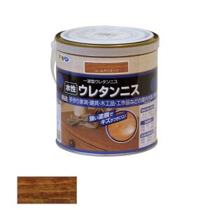 アサヒペン 水性 ウレタンニス 0.7L ゴールデンオーク 【品番:4970925447487】