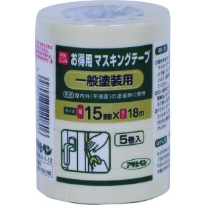 ATqy@h{pi PCp}XLOe[v ʓhp 15mm×18m 5@yiԁF4970925220806z