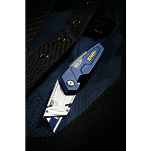 【メール便対応】スタンレーブラック・アンド・デッカー(BLACK+DECKER) IRWIN フォールディングナイフ ブレードホルダ付 FK150 【品番:1858319】