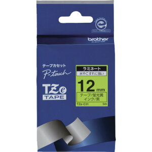 �y���[���֑Ή��z�u���U�[�H�Ɓibrother�j�@Tze�e�[�v�@�������^�u�����n�^12mm�@�y�i�ԁFTZE-C31�z