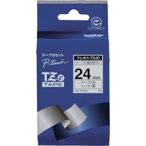 �u���U�[�H�Ɓibrother�j�@Tze�e�[�v�@�t���L�V�u��ID�e�[�v�@�������^���n�^24mm�@�y�i�ԁFTZE-FX251�z