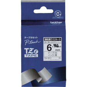 �y���[���֑Ή��z�u���U�[�H�Ɓibrother�j�@Tze�e�[�v�@���S���@�������^���n�^6mm�@�y�i�ԁFTZE-S211�z