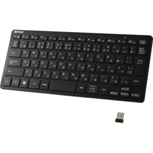 �y�ʓr��������z�o�b�t�@���[�iBUFFALO�j�@�����@�~�j�L�[�{�[�h���{��z��@�u���b�N�@�y�i�ԁFBSKBW350BK�z