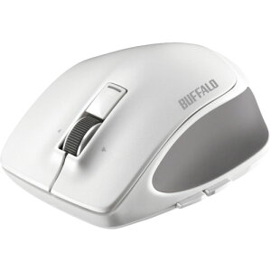 �o�b�t�@���[�iBUFFALO�j�@Bluetooth�@BlueLED�@�v���~�A���t�B�b�g�}�E�X�@L�T�C�Y�@�z���C�g�@�y�i�ԁFBSMBB500LWH�z