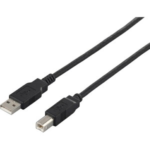 �y���[���֑Ή��z�o�b�t�@���[�iBUFFALO�j�@USB2�D0�@A�@to�@B�@�P�[�u���@1�D0m�@�u���b�N�@�y�i�ԁFBU2AB10BK�z