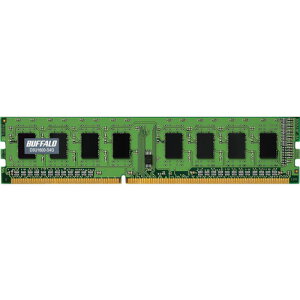 �o�b�t�@���[�iBUFFALO�j�@PC3�|12800�iDDR3�|1600�j�Ή��@240Pin�p�@DDR3�@SDRAM�@DIMM�@4GB�@�y�i�ԁFD3U1600-S4G�z