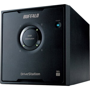 �o�b�t�@���[�iBUFFALO�j�@�h���C�u�X�e�[�V�����@RAID�@5�Ή��@USB3�D0�p�@�O�t��HDD�@4�h���C�u�@16TB�@�y�i�ԁFHD-QL16TU3/R5J�z
