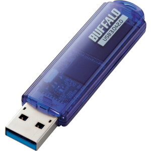�o�b�t�@���[�iBUFFALO�j�@USB3�D0�Ή��@USB�������[�@�X�^���_�[�h���f���@32GB�@�u���[�@�y�i�ԁFRUF3-C32GA-BL�z