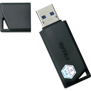 �o�b�t�@���[�iBUFFALO�j�@USB3�D2�iGen1�j�@�R�E�C���X�E�R��USB�������[�@32GB�@�u���b�N�@�y�i�ԁFRUF3-KVB32G-BK�z