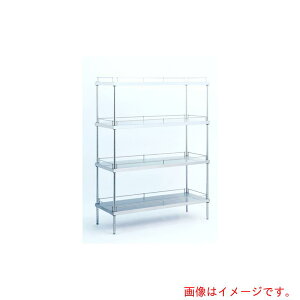 キャニオン(Canyon) ALLステンレスガード付スーパーソリッドキャニオンシェルフ AGSSO 460x610x1590 4段 【品番:AGSSO46061015904】