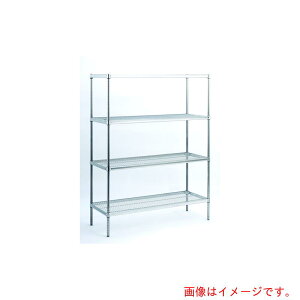 キャニオン(Canyon) ALLステンレスキャニオンシェルフ ASUS 310x1220x1900 4段 【品番:ASUS310122019004】