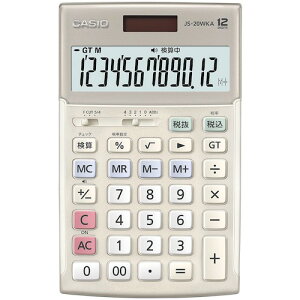 �J�V�I�v�Z�@�iCASIO�j�@�{�i�����d��i���Z�^�C�v�E5�N�ۏ؁j�@�y�i�ԁFJS-20WKA-GD-N�z