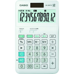 �J�V�I�v�Z�@�iCASIO�j�@W�ŗ��d��i�W���X�g�^�C�v�j�@�y�i�ԁFJW-200TC-N�z